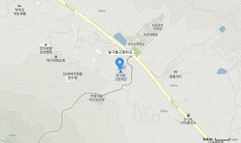 학교 찾아오시는 길 지도